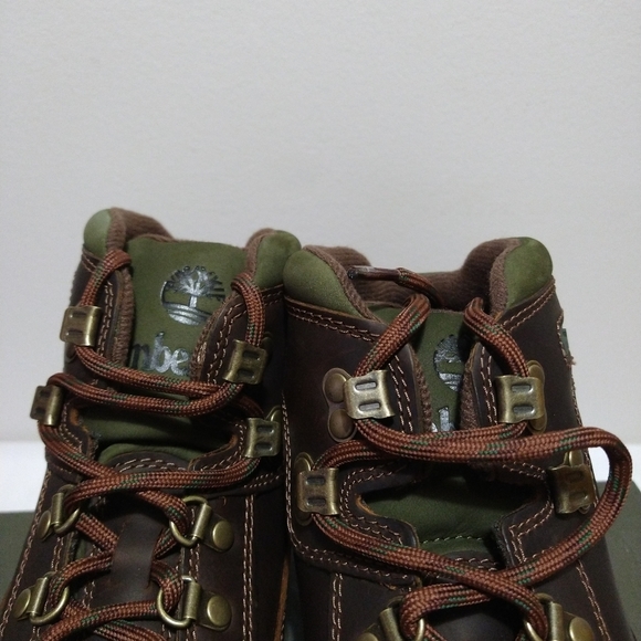 Timberland Euro Md Brown Leather Hiking Boots - Picture 9 of 14